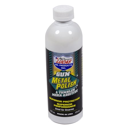 Lucas Oil Gun Metal Polish - 16 oz LU374325